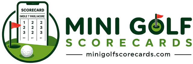 Mini Golf Scorecards
